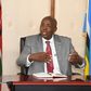Education CS Ezekiel Machogu during a meeting in his office