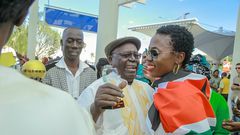 Akothee and her father