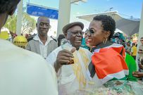 Akothee and her father