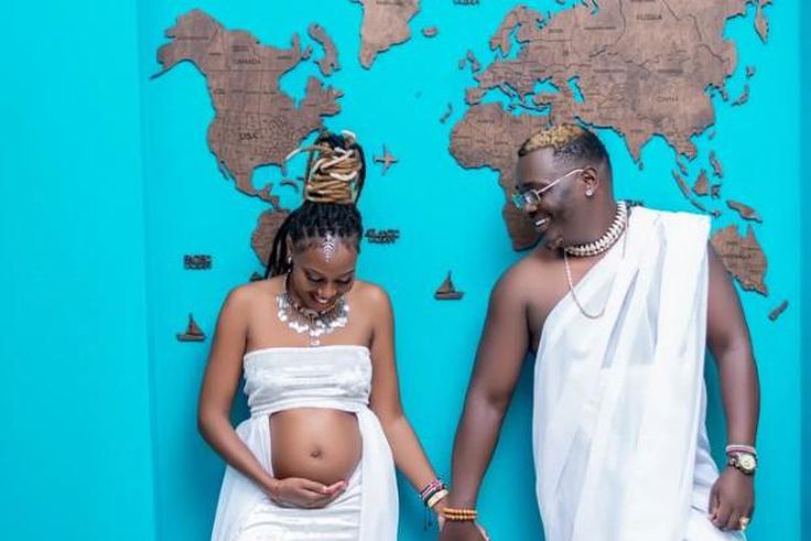 Nyce Wanjeri and her partner Leting