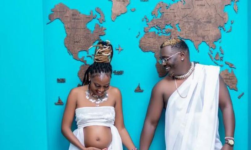 Nyce Wanjeri and her partner Leting