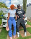 Singer Kevin Bahati with his wife Diana Marua