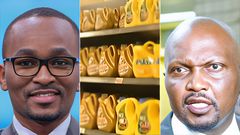 Sparks fly after CS Moses Kuria dares Citizen TV to prove supermarket prices