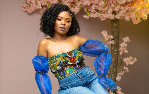 Diana Marua's younger sister digital creator Michelle Ngoje (Instagram)