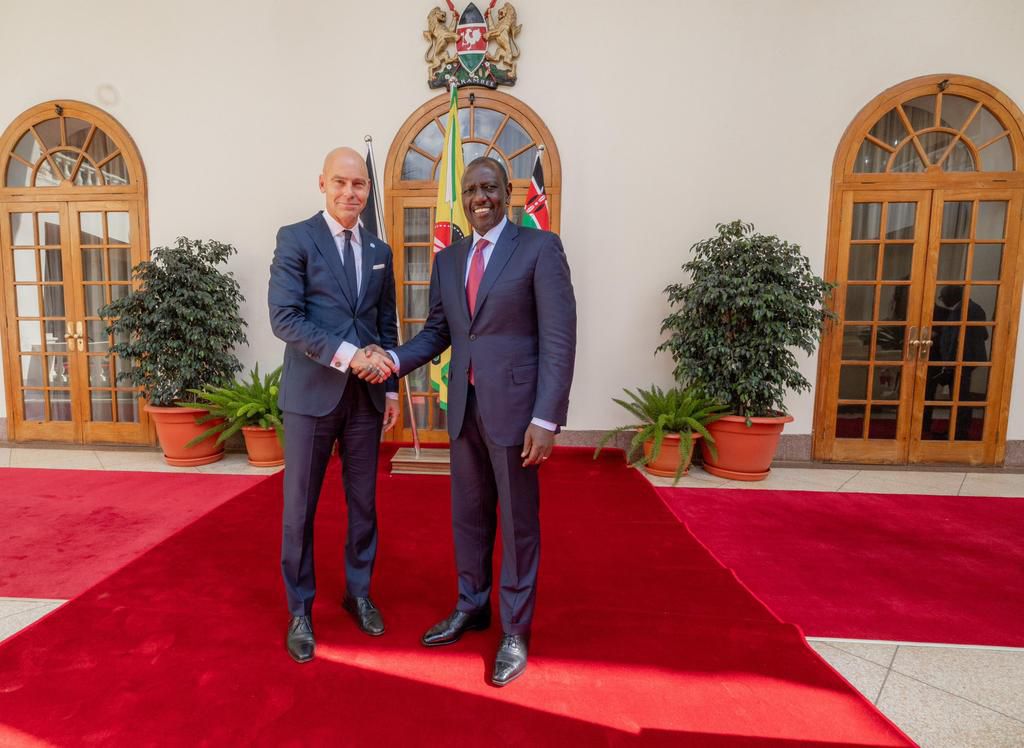 President William Ruto meeting with Global Center on Adaptation officials at State House, Nairobi