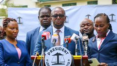 Law Society of Kenya President Eric Theuri