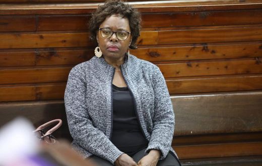 Controller of Budget Margaret Nyakang'o at a court in Mombasa on December 5, 2023