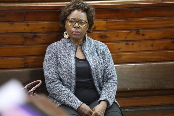 Controller of Budget Margaret Nyakang'o at a court in Mombasa on December 5, 2023