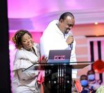 A past image of Rev Kathy Kuna with her husband the late Bishop Allan Kiuna