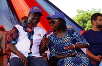 Raila Odinga and Martha Karua