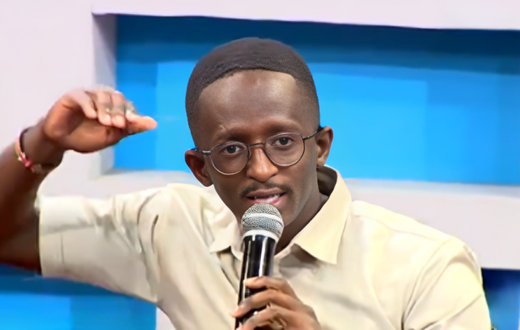 Comedian Njugush during the Finance Bill 2024 discussion on Citizen TV