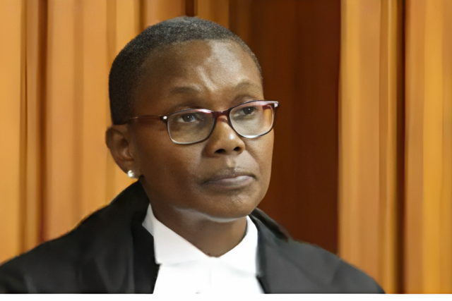 Milimani High Court Judge Mugure Thande in court