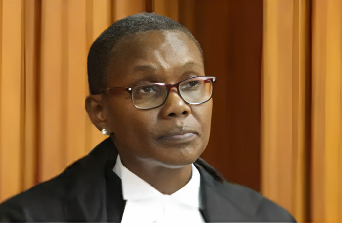 Milimani High Court Judge Mugure Thande in court