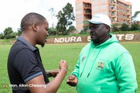 Trans Nzoia Senator Allan Chesang. Chesang is sponsoring the Allan Chesang Super League