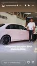 Zari's son Pinto Tlale poses with his new Mercedes Benz
