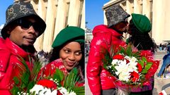 Nandy and Billnass in France