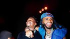 Rayvanny (left) and Diamond Platnumz