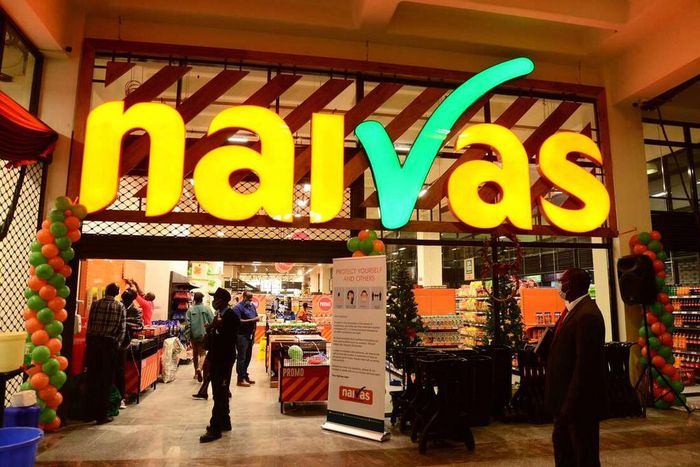 A Naivas supermarket branch
