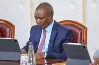 Treasury CS Prof Njuguna Ndungu attends a Cabinet meeting at State House on October 3, 2023