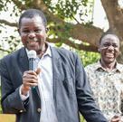 Former Kanduyi Member of Parliament Alfred Khang’ati speaking during a past function