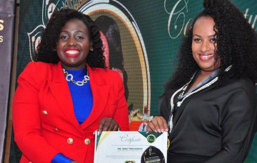 An Eritrean Ugandan entrepreneur, Sina Tsegazeab, who started Natna Hair in 2015, won Most Outstanding Professional in Beauty and Wellness at the AFROPA Awards in Nairobi in 2023