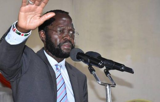 Kisumu governor, Anyang Nyong'o