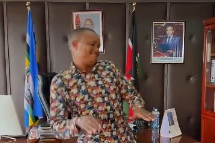 MP Kuria Kimani taking on the Kudade dance challenge lights up social media [Video]