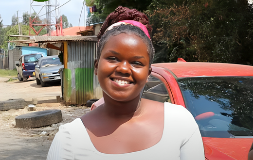 Co-operative University student Joy Juma