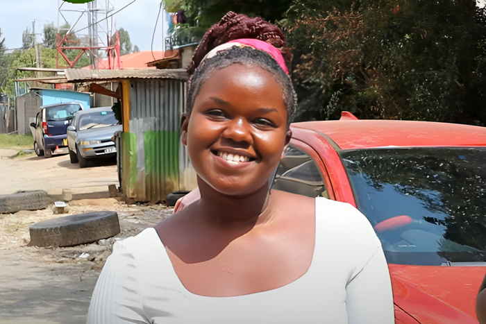 Co-operative University student Joy Juma