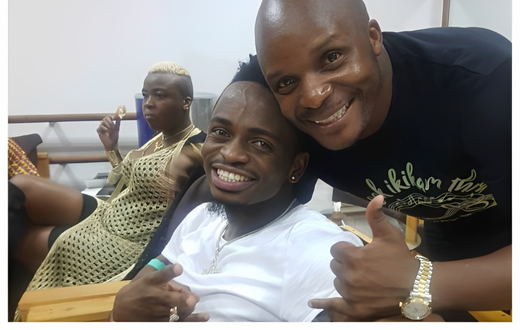 Jalang'o and Diamond Platnumz before they widespread fane
