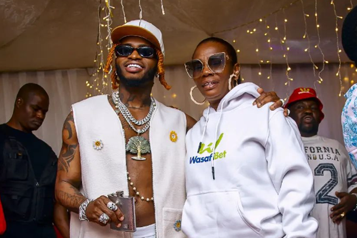 Diamond and Mama Dangote