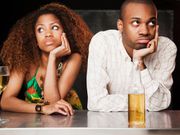 Couple on a bad date
