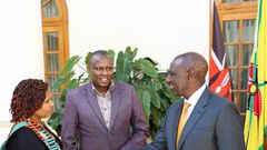 President William Ruto meets Parliamentary leaders at State House on April 3, 2023