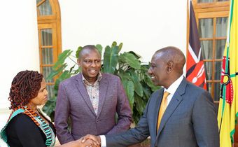 President William Ruto meets Parliamentary leaders at State House on April 3, 2023