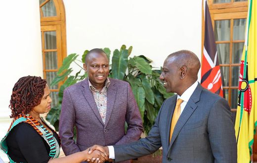President William Ruto meets Parliamentary leaders at State House on April 3, 2023