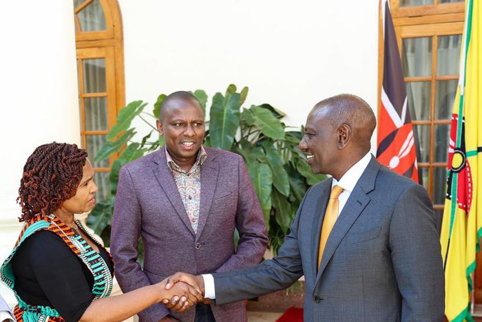 President William Ruto meets Parliamentary leaders at State House on April 3, 2023