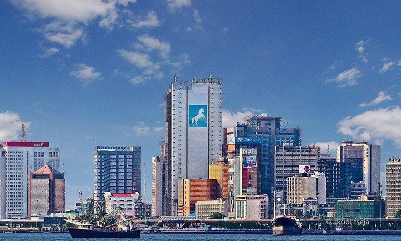 Lagos CBD skyline