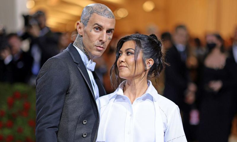 Travis Barker and Kourtney Kardashian attend The 2022 Met Gala Celebrating "In America: An Anthology of Fashion" at The Metropolitan Museum of Art on May 02, 2022 in New York City.Dimitrios Kambouris/Getty Images for The Met Museum/Vogue