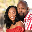 Alex Mwakideu with wife Mariam Mbela