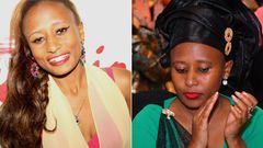 A collage of Kirinyaga Woman Rep Njeri Maina