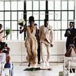 Jumping the broom is a positive omen and tradition [Robynashleyweddings]
