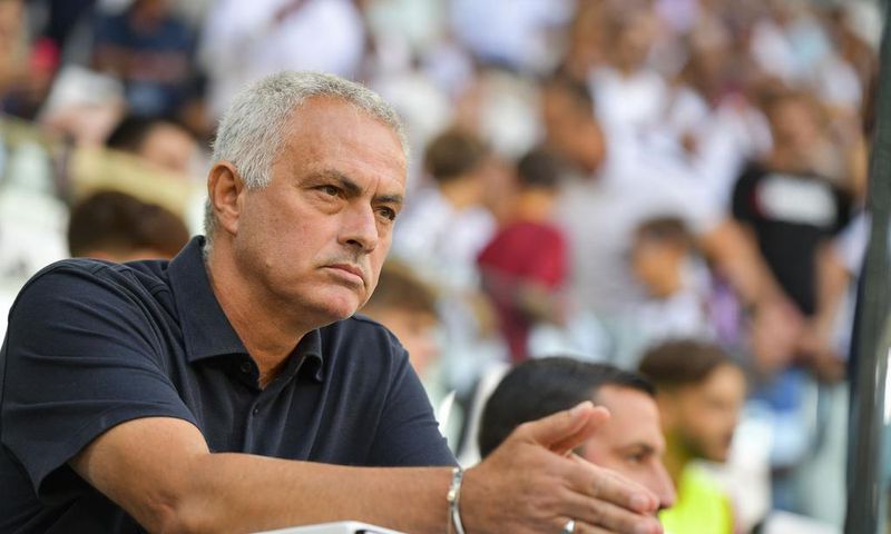 Jose Mourinho was an angry man at half time in Turin.