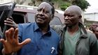 File image of former Prime Minister Raila Odinga and his bodyguard, Maurice Ogeta