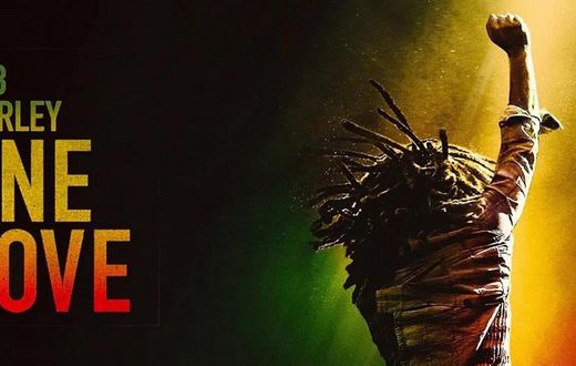 Poster for the 2024 biopic, "Bob Marley: One Love"