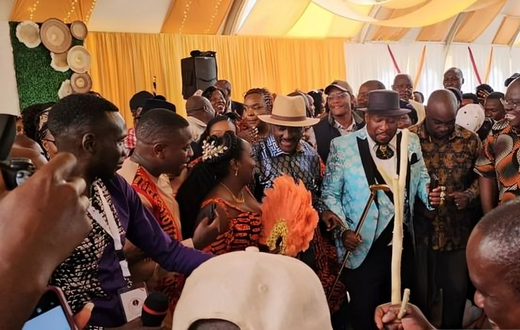 Kalonzo Musyoka's daughter Damarie Saada weds Nyaga in glamorous event in Machakos