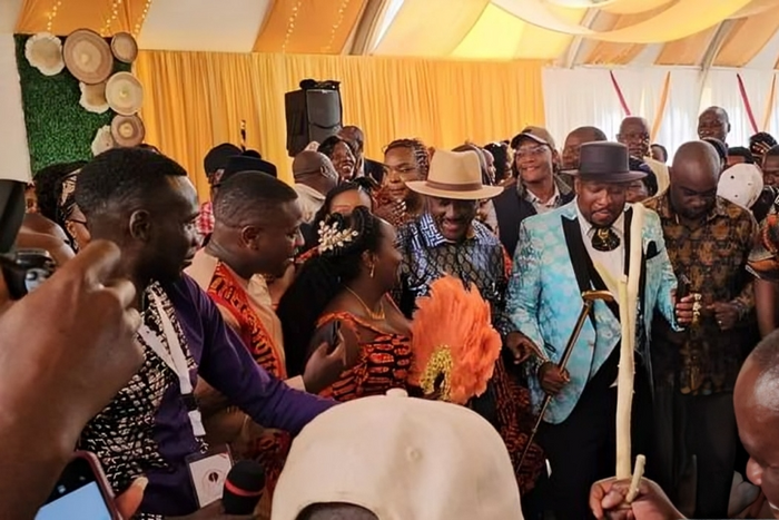 Kalonzo Musyoka's daughter Damarie Saada weds Nyaga in glamorous event in Machakos