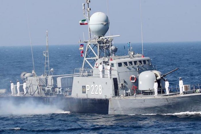 The Iranian navy seized two supposed Tanzanian vessels on the suspicion of oil smuggling