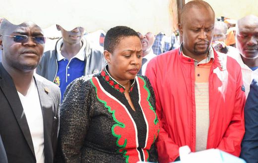 File Image of Sabina Chege and Kanini Kega