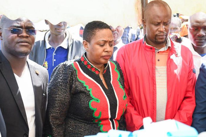 File Image of Sabina Chege and Kanini Kega