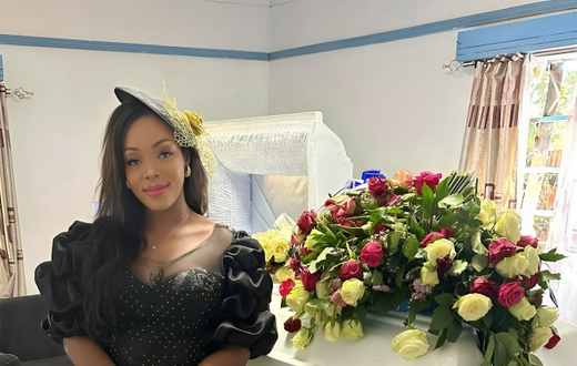 Risper Faith’s emotional message at her dad's funeral in Bungoma